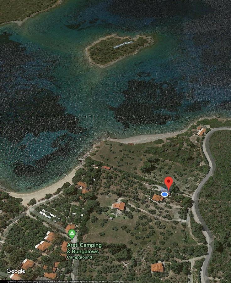 Villa Hidden Gem Sithonia à Metochi Agias Kiriakis Extérieur photo